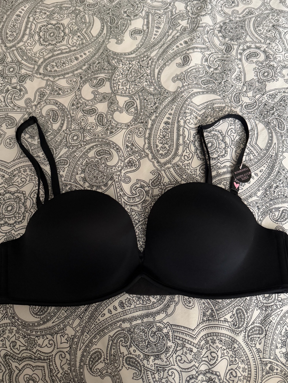 Victoria's Secret Black Strapless Bra